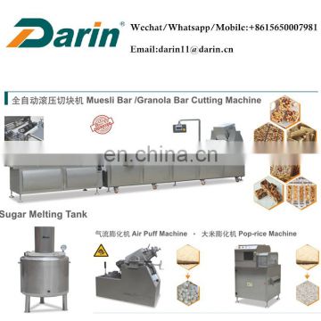 2018 Latest Designed Muesli Bar Cereal Bar Peanut Bar Cutting Making Machine with CE Certification made by Darin Machinery