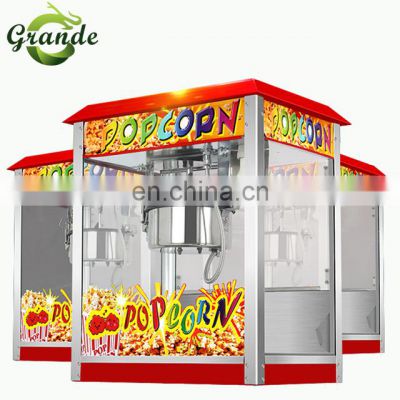Chocolate Flavor Gas Commercial Kettle Popcorn Machine