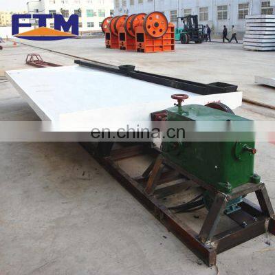 High grade gold shaking table, shaking table price