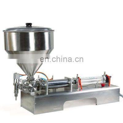 YTK-G1WG Semi-Automatic One-Head Pneumatic Piston Paste Beverage Juice Olive Oil Liquid Filling Machine