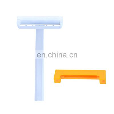 Factory direct wholesale disposable shaving knife yellow convenient safe and easy operate shaving knife