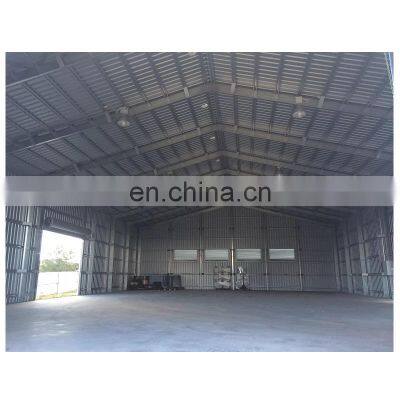 Prefabricated Metal Storage Shed Steel Warehouse Building / Construction Hall