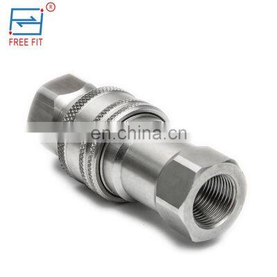 High quality OEM Service provide poppet type 3/8 inch ISO 7241-B HNV hydraulic quick coupling for tractor