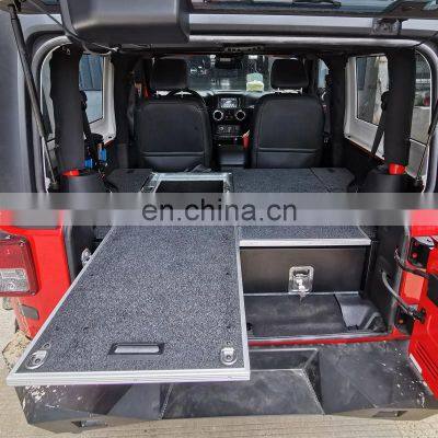 Car truck bed slide modern out suv 4x4 vehicle storage trunk lock drawers system for Toyota Landcruiser LC80/LC100/LC105/LC200