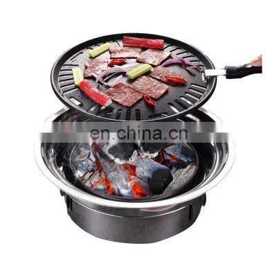 Portable Japanese BBQ Grills Charcoal Grill Barbecue Accessories Aluminium Alloy Indoor Outdoor Camping Picnic BBQ Tools