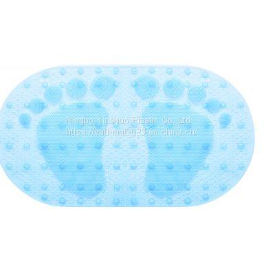 Transparent popular bath mat PVC material