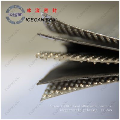 IG-007 Reinforced Graphite Composite Sheet with multi-layer stainless steel (304 l, 316 l) tanged sheet