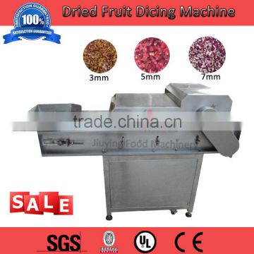 Dried fig fruit cube cutting machine/diced dried fig fruit machine/dried apricot cutter price