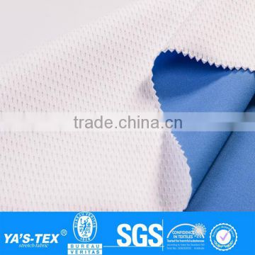 mesh 3 layer laminated softshell fabric for outdoor sports