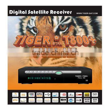 Tiger Star T800 Plus Free 6 Months IPTV Open Scrambled Channel