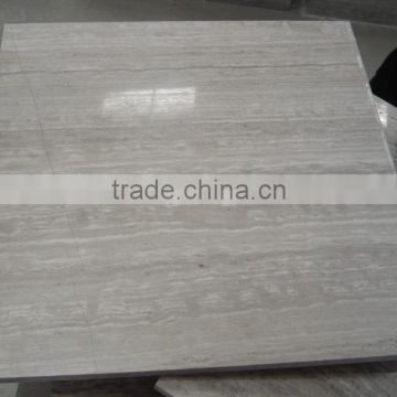 White wooden marble tile