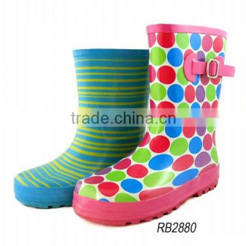 Kid's Rubber Rain Boots 2013