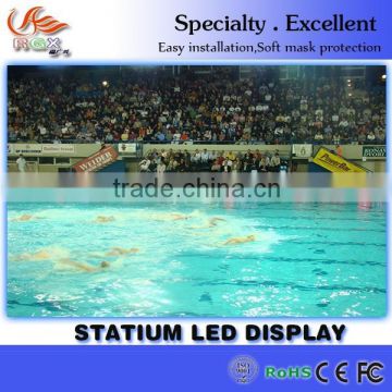 RGX Natatorium led display, stadium led display,stadium video banner display basketball game show led screen                        
                                                Quality Choice