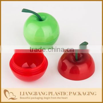 Plastic fruit,cherry,blue berry cream jar with mouse