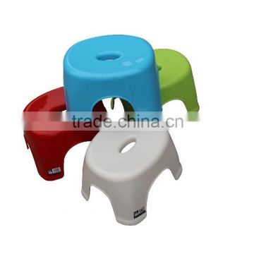 thicken plastic no slip ottoman bathroom stool(small)