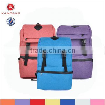 2016 Best Selling High Quality Canvas Backpack Strong Laptop Backpack