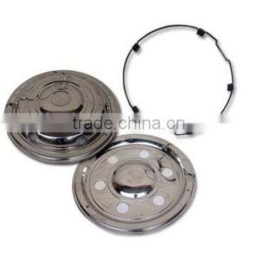 17.5 Universal Stainless Steel Wheel Hubcaps,Wheel Cover,Wheel Simulator