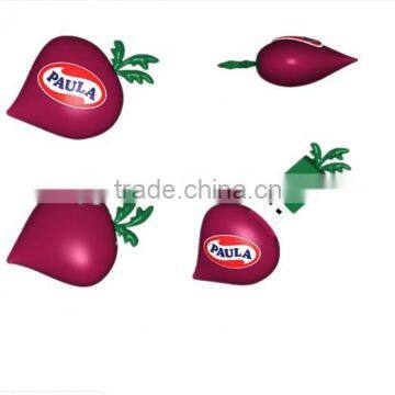 New Design Beetroot USB Flash Drive for Christmas Gift