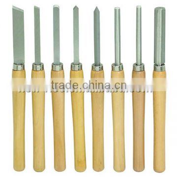 8 PACK OF WOOD LATHE CHISEL SET WOODWORKING CARVING TOOL