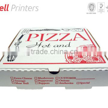 Pizza delivery box small medium and large from Indian supplier