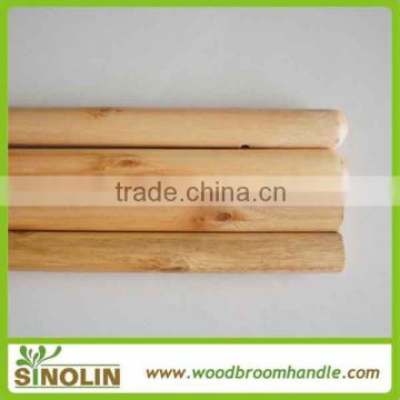 factory price 120*2.5 cm varnished machine to make broom handle