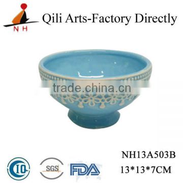 hot sale custom printed ceramic bowl