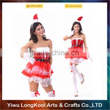 European and American hot sale christmas dance costume women sexy costume