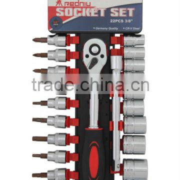 22 PCS Socket Wrench Set