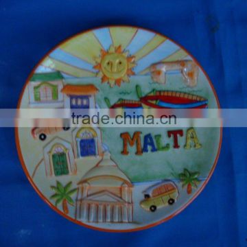 souvenir decorative plate personalized ceramic plates modern ceramic plates