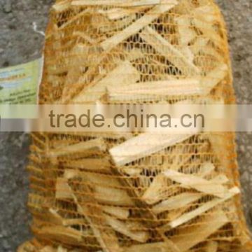 pp wholesale poly mesh bags for wood packing