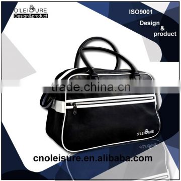 2015 China wholesale simple leather gym bag men