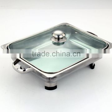 Stainless Steel Square Dinne Dish