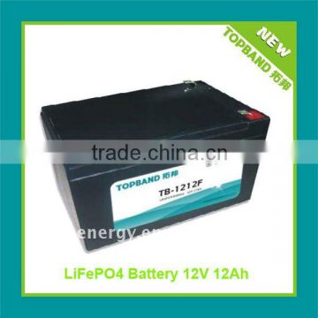 New rechargeable 12V 12Ah Auto Starting Battery Pack Manufacturer with BMS+ALS Case