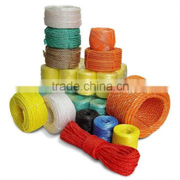 3 strands pp/pe twisted rope