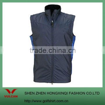100% polyester vest with fleece lining