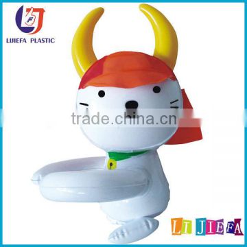 Inflatable children's toy frog prince