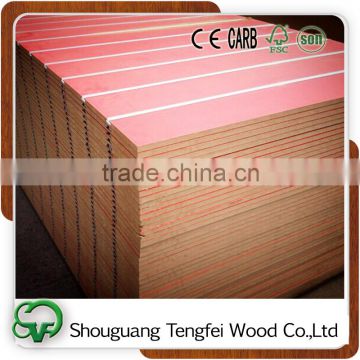 Supermarket Slotted MDF Board Wall