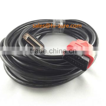 j1962 obdii/OBD2 male connector to d-sub connector db25 cable
