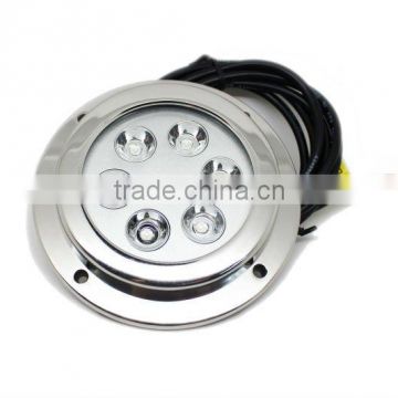 white CE and RoHS Approved Surface Mount Marine underwater Light 6*1 W