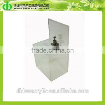 DDD-0140 Trade Assurance Wholesale Acrylic Donation Box