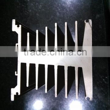 Durable aluminum extrusions 6063 6061 t5 t6 for Heat Sink
