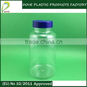 300ml plastic bottle with twist top cap 300ml wide mouth plastic bottle for medicine