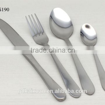 High Standard Stainless Steel Cutlery Set Fork Spoon Knife KX-S190