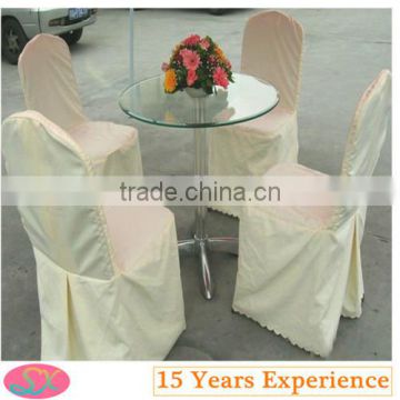 Best selling 10 years experience Pleated 100% sheepskin chair cover