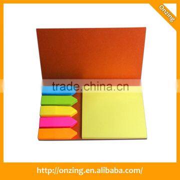 Popular style factory high quality pet arrow shaped sticky notes