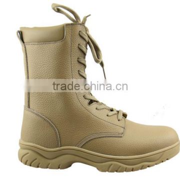 9' leather military boots