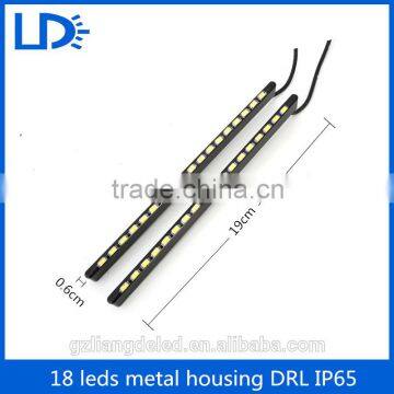 Car decorative auto lights daytime running light 18leds slim led drl