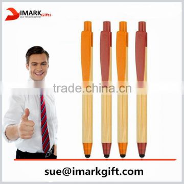 Nash Ballpoint Pen with Stylus Wooden Color Promotional Stylus Touch Pen
