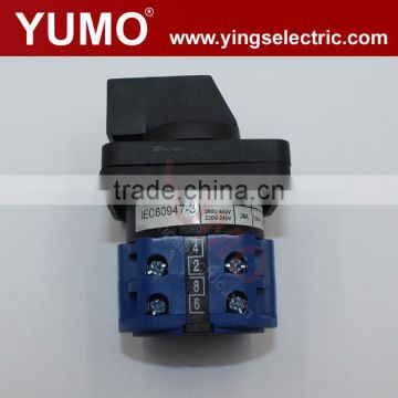 LW28-20 2P 690V 20A 3 positons Universal Changeover Switch Rotary Switch automatic generator switch