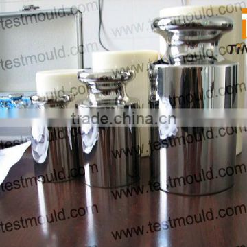 stainless steel individual test weights, knob weights, kit weights